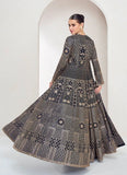 Designer Navy Blue Embroidered Jacket Style Palazzo Suit - women's fashion mart