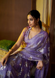 Magical And Unforgettable Satin Silk Hand Worked Saree - women's fashion mart