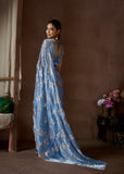 Magical And Unforgettable Satin Silk Hand Worked Saree - women's fashion mart