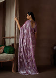 Magical And Unforgettable Satin Silk Hand Worked Saree - women's fashion mart