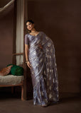 Magical And Unforgettable Satin Silk Hand Worked Saree - women's fashion mart