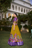 Kalamkari Print Beautiful Lehenga Choli For Woman - women's fashion mart