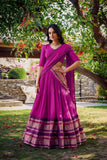 Designer Pure Chanderi Lehenga Set for Women