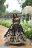 Mehndi Rangoli Designer Heavy Sequins Embroidered Work Lehenga Choli - women's fashion mart