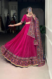Gamthi Print Embossed Designer Beautiful Lehenga Choli