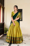 Cotton Silk Weaving Work Lehenga Choli - women's fashion mart