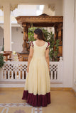 Ethnic Embroidered Anarkali Dress For Women