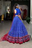 Gorgeous Patola Leheriyu Print Lehenga Choli  women's fashion mart