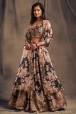 Gorgeous Sequence With Embroidery Floral Work Lehenga Choli