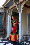 Tarika Narayan Pattu South Indian Lehenga Set