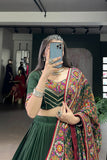 Gamthi Print Embossed Designer Beautiful Lehenga Choli