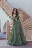 Beautiful Embroidered Designer Crafted Women Gown