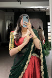 Tarika Narayan Pattu South Indian Lehenga Set