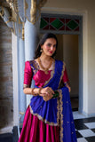 Tarika Narayan Pattu South Indian Lehenga Set