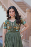 Beautiful Embroidered Designer Crafted Women Gown