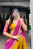 Tarika Narayan Pattu South Indian Lehenga Set