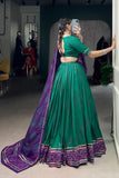 Glamorous Bandhej Print Lehenga Choli for Navratri And Weddings