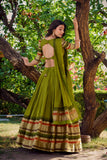 Designer Pure Chanderi Lehenga Set for Women