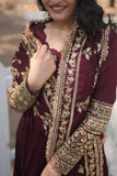 Stunning Premium Dark Maroon Anarkali Set - women's fashion mart