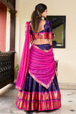 Cotton Silk Weaving Work Lehenga Choli - women's fashion mart