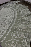 Pista Green Embroidery Sequence Work Bridal Choli For Woman - women's fashion mart