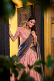 Luxury Dupion Silk Lehenga with Zari Dupatta – Wedding & Party Wear Ensemble