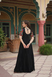 Kutchi Gamthi Work Gown For Navratri - women's fashion mart