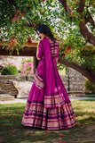 Designer Pure Chanderi Lehenga Set for Women