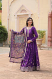 Stunning Sequins Embroidered Work Wedding Anarkali Set - women's fashion mart