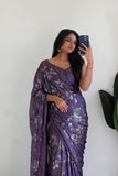 Stylish Kasturi Silk Designer Saree - women's fashion mart