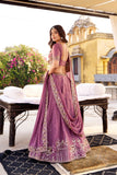 Celestial Lavender Hand Embellished Luxury Bridesmaid Lehenga