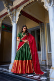 Tarika Narayan Pattu South Indian Lehenga Set