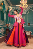 Beautiful Stylish Jacket Navratri Lehenga Choli