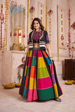 Black Stylish Designer Navaratri Lehenga Choli