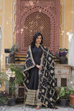 Georgette Embroidered Sequins Work Stunning Wedding Gown