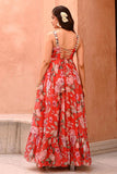 Stylish Sweetheart Neckline Organza Dress - women's fashion mart