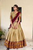 Cotton Silk Weaving Work Lehenga Choli - women's fashion mart