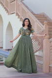 Beautiful Embroidered Designer Crafted Women Gown
