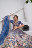 Divine Grandeur Royal Raw Silk Bridal Lehenga