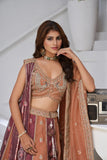 Ethereal Harmony  Double Layered Dupatta Bridal Lehenga