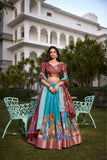 Kalamkari Print Beautiful Lehenga Choli For Woman - women's fashion mart