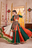 Beautiful Multi Color Classic Navratri Lehenga Choli Set