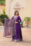 Stunning Sequins Embroidered Work Wedding Anarkali Set - women's fashion mart