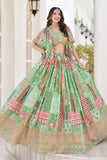 Ethereal Elegance Designer Wedding Lehenga Choli Set