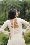 Gamthi Work Exclusive Navratri Cotton Gown - women's fashion mart