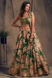Gorgeous Sequence With Embroidery Floral Work Lehenga Choli