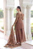Premium Fendy Sharara Set with Rich Sequins Zari Embroidery