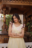 Ethnic Embroidered Anarkali Dress For Women