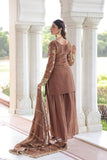 Premium Fendy Sharara Set with Rich Sequins Zari Embroidery