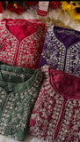 Designer Embroidered kurta pant with dupatta  women's fashion mart